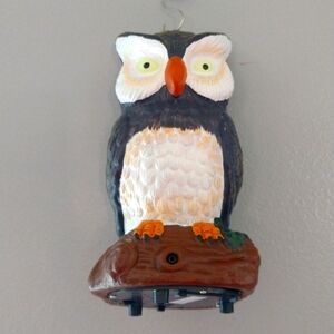 Owl 7-1/2" Motion Activated Hanging or Table Top # NEW